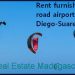 Rent furnished villa road airport Diego-Suarez